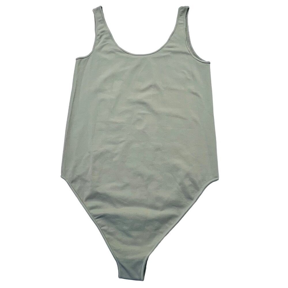 SKIMS Essential Scoop Neck Bodysuit Agave Womens XXS/XS - Picture 4 of 8